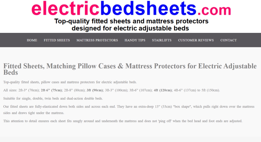 Electric Beds Sheets